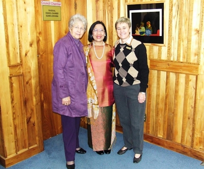 Indonesiese Konsul-Generaal kom groet